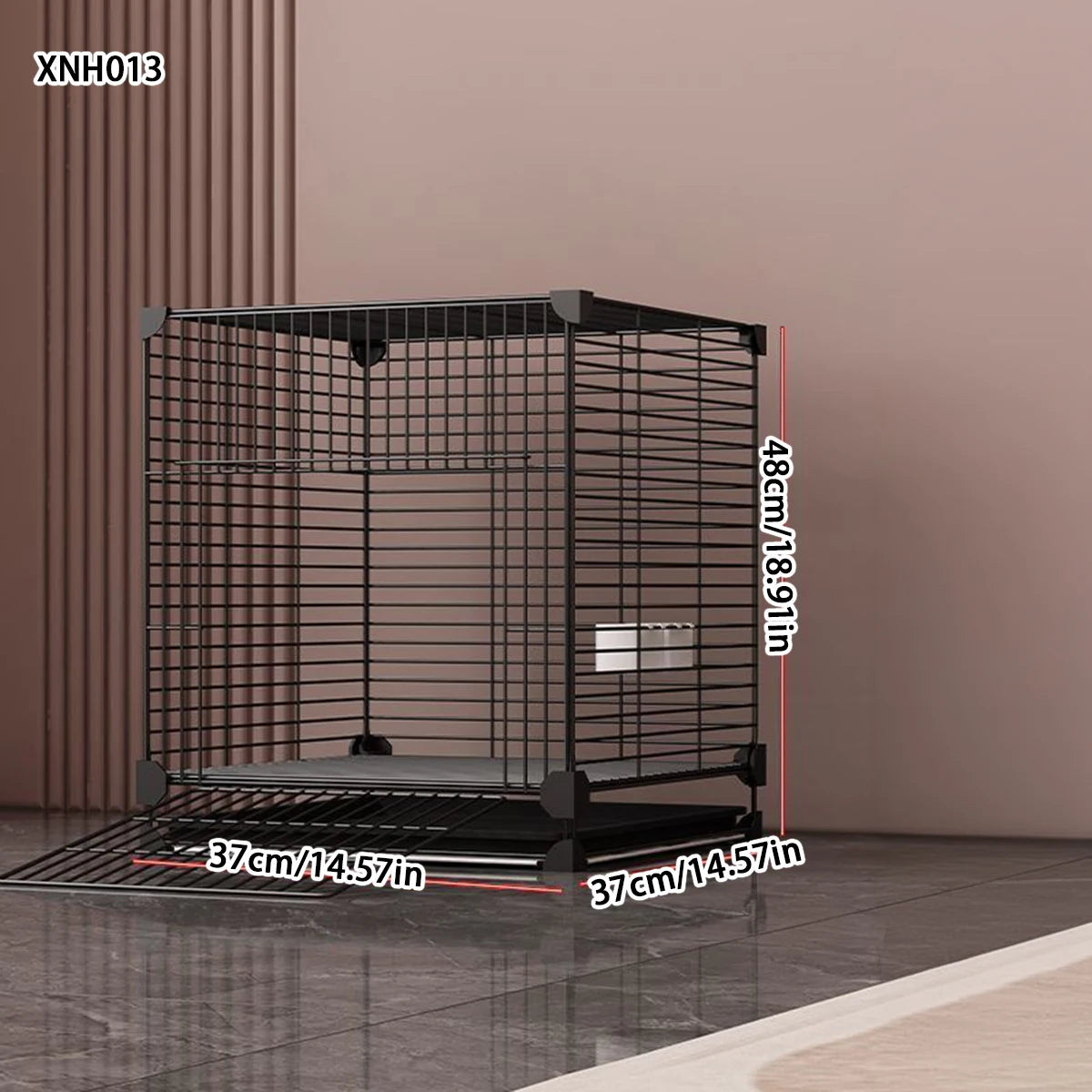 Jaula Para Pájaros Y Loros, Gran Hogar, Piel De Tigre, Peonía De Fénix Negra, Nueva Casa De Lujo, Alambre Horizontal, Jaula Ornamental De Metal Especial